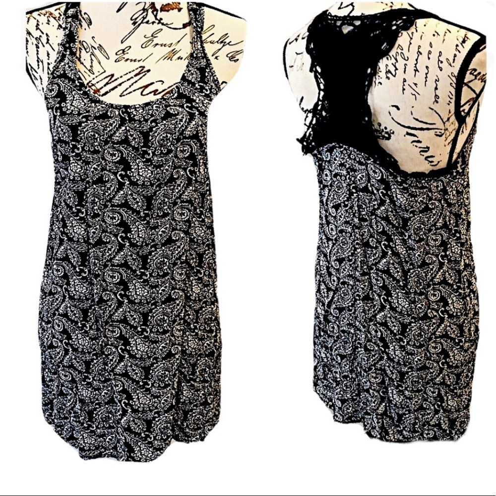 Altar'd State boho Battenberg lace dress, tunic